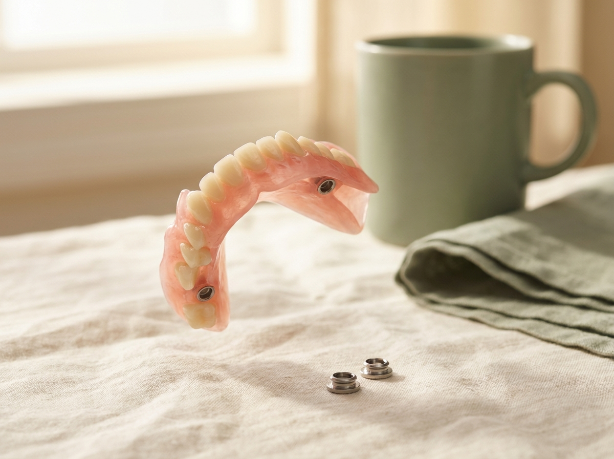 Implant-supported dentures