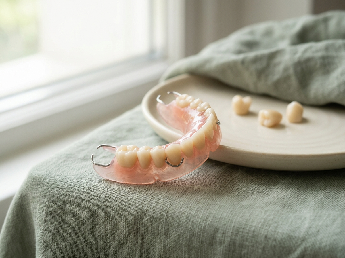 Fill the gaps, keep your own teeth