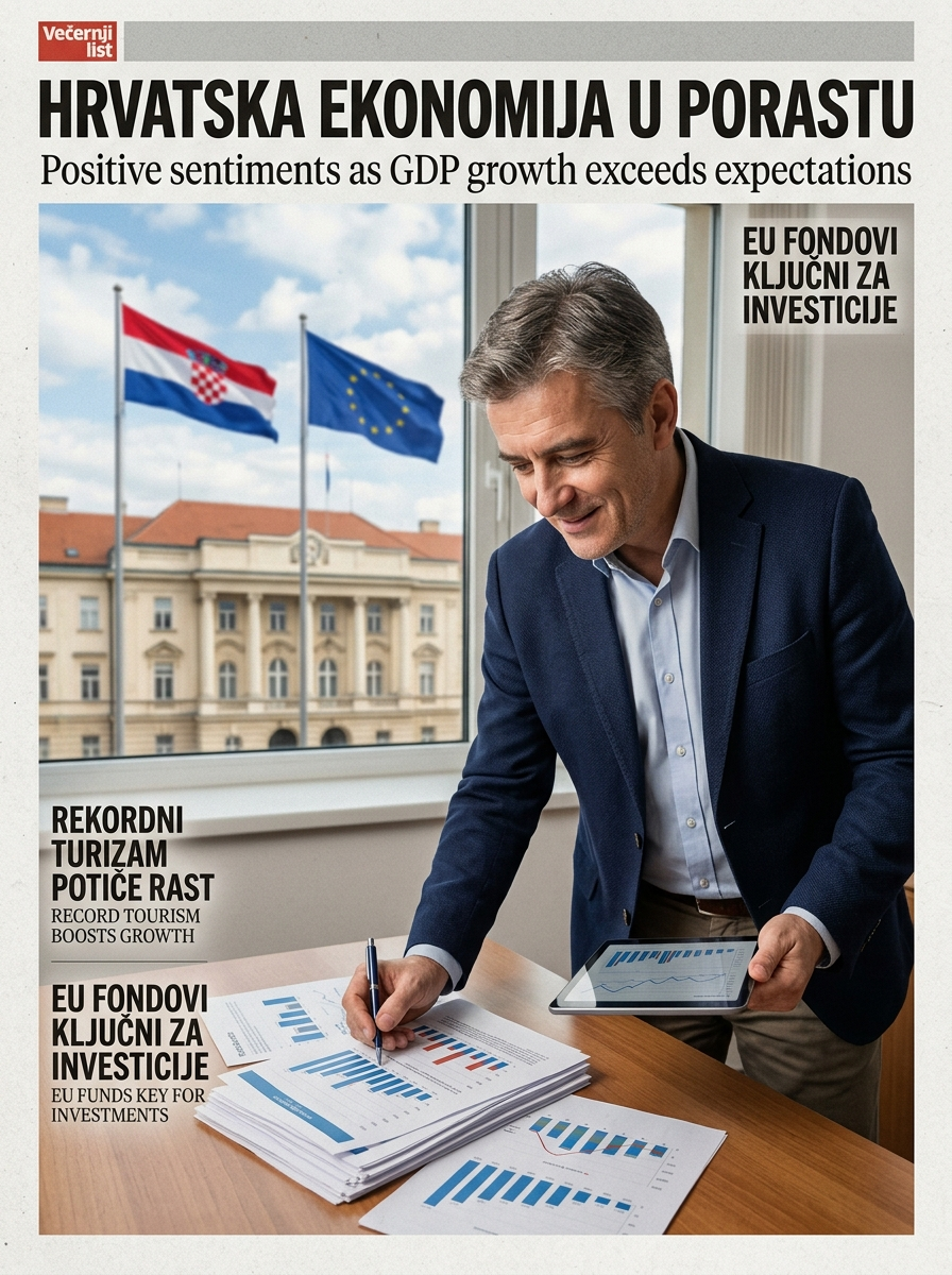 Vlada RH i EU zastava