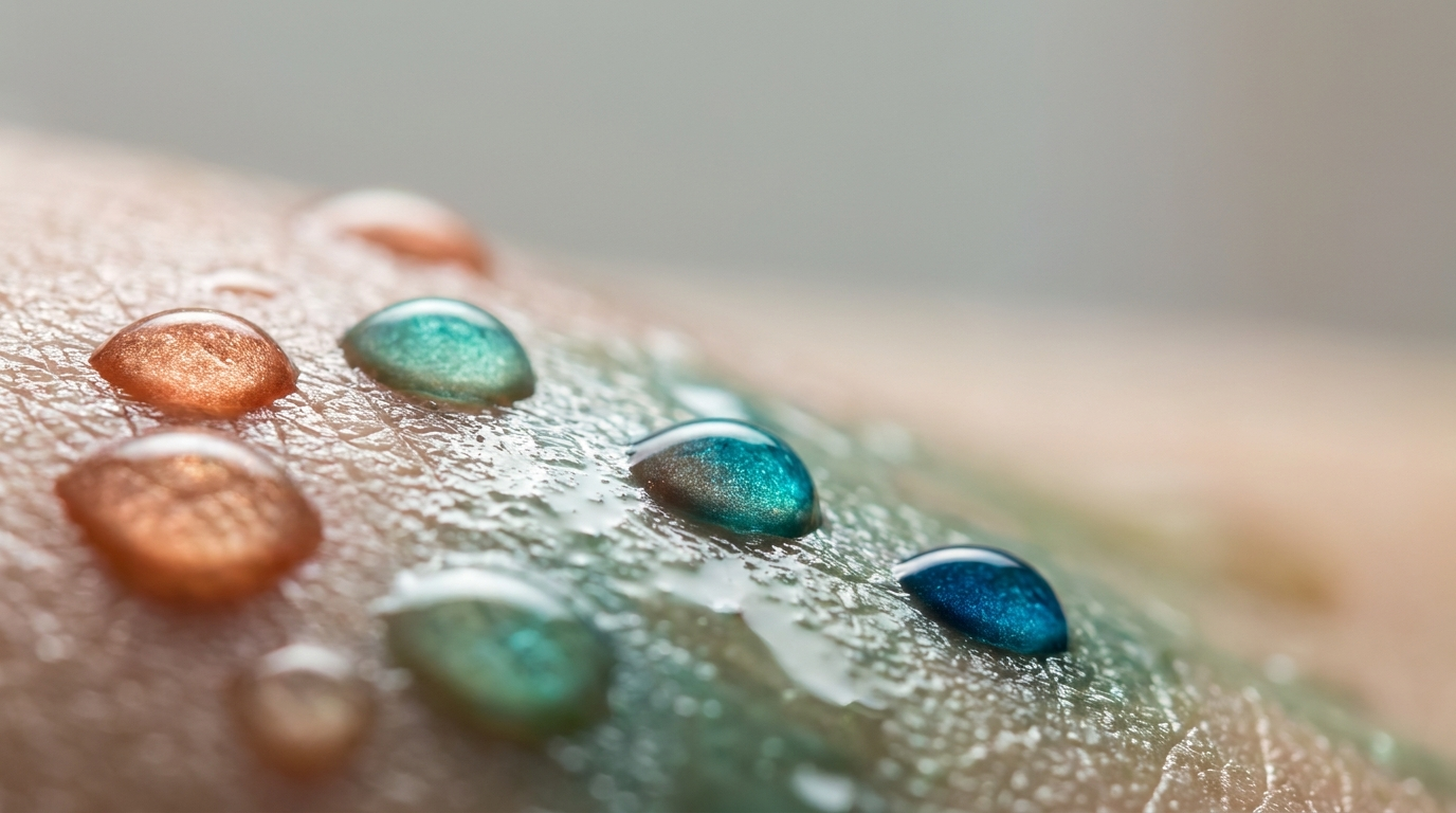 Abstract scientific illustration for peptides ghk cu faq does copper peptide work for hair growth