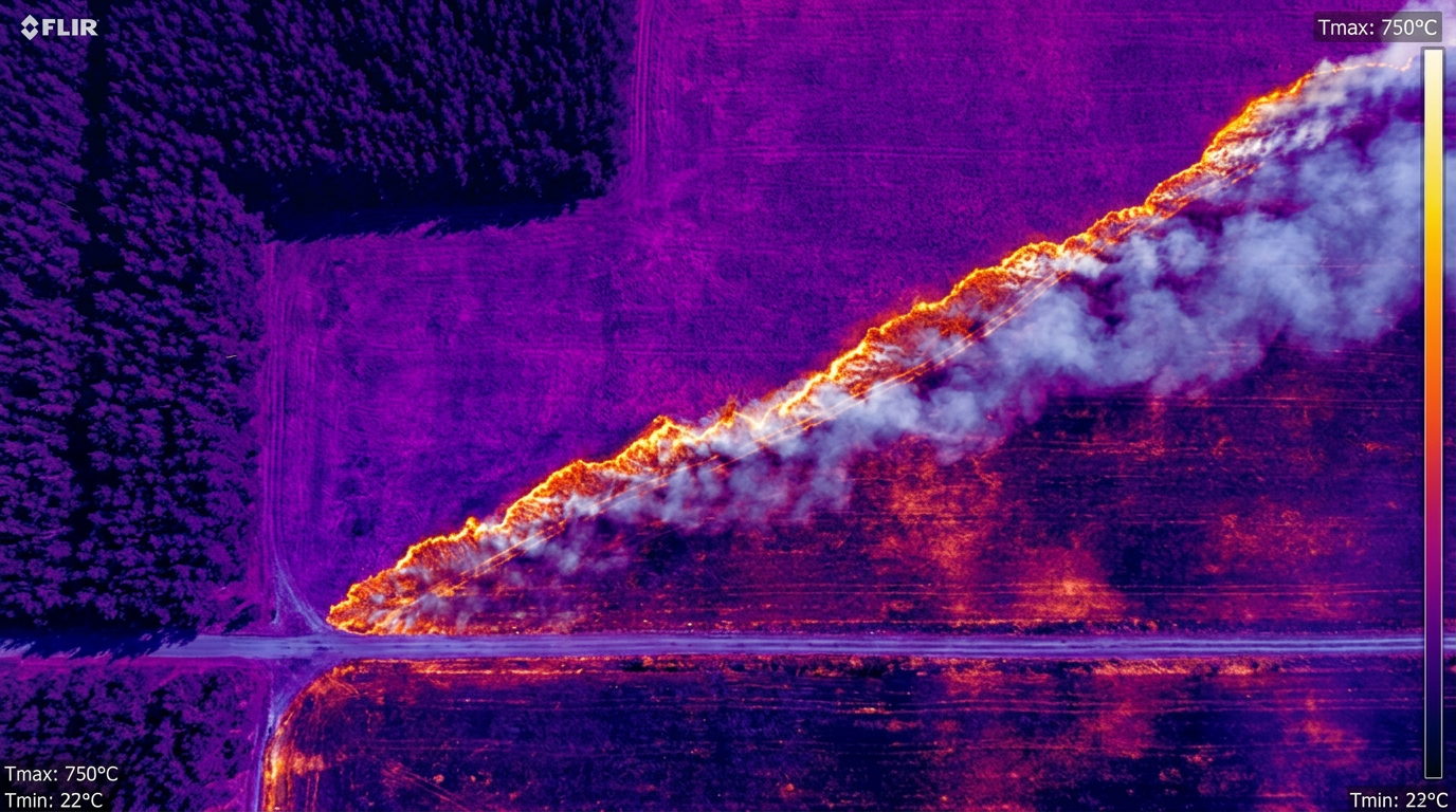 Thermal camera view