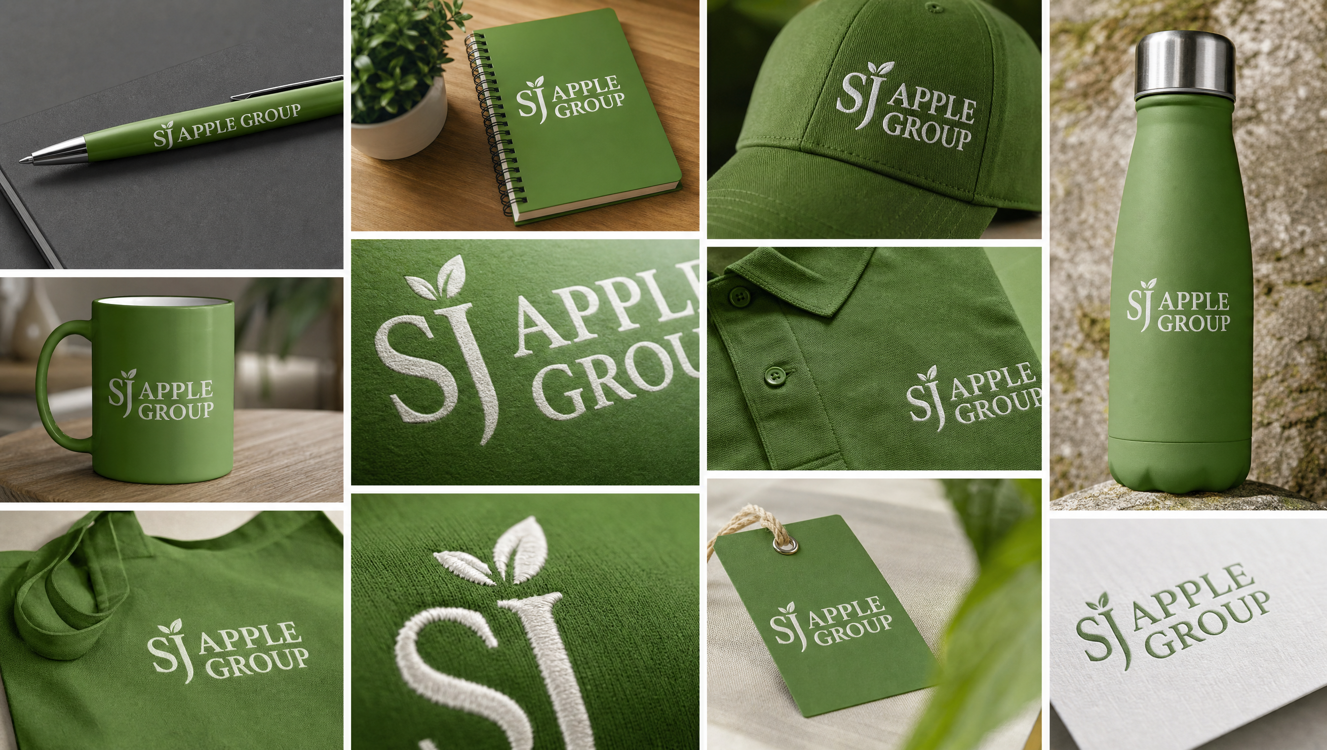 SJ Apple Group — Extended brand system