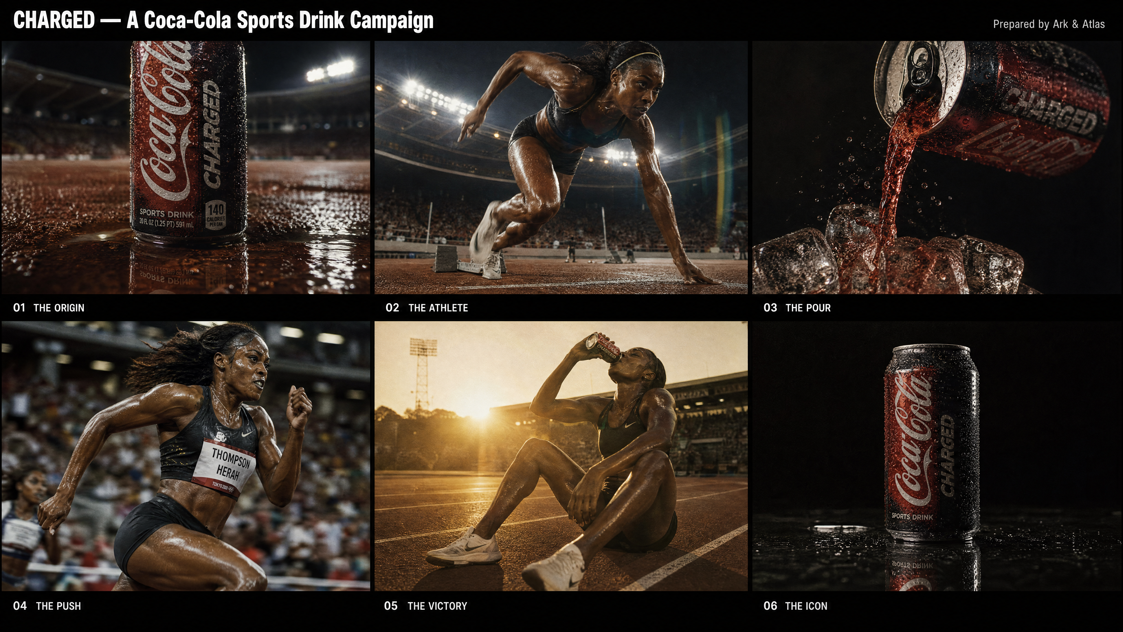 CHARGED — Coca-Cola Sports Drink Campaign Storyboard