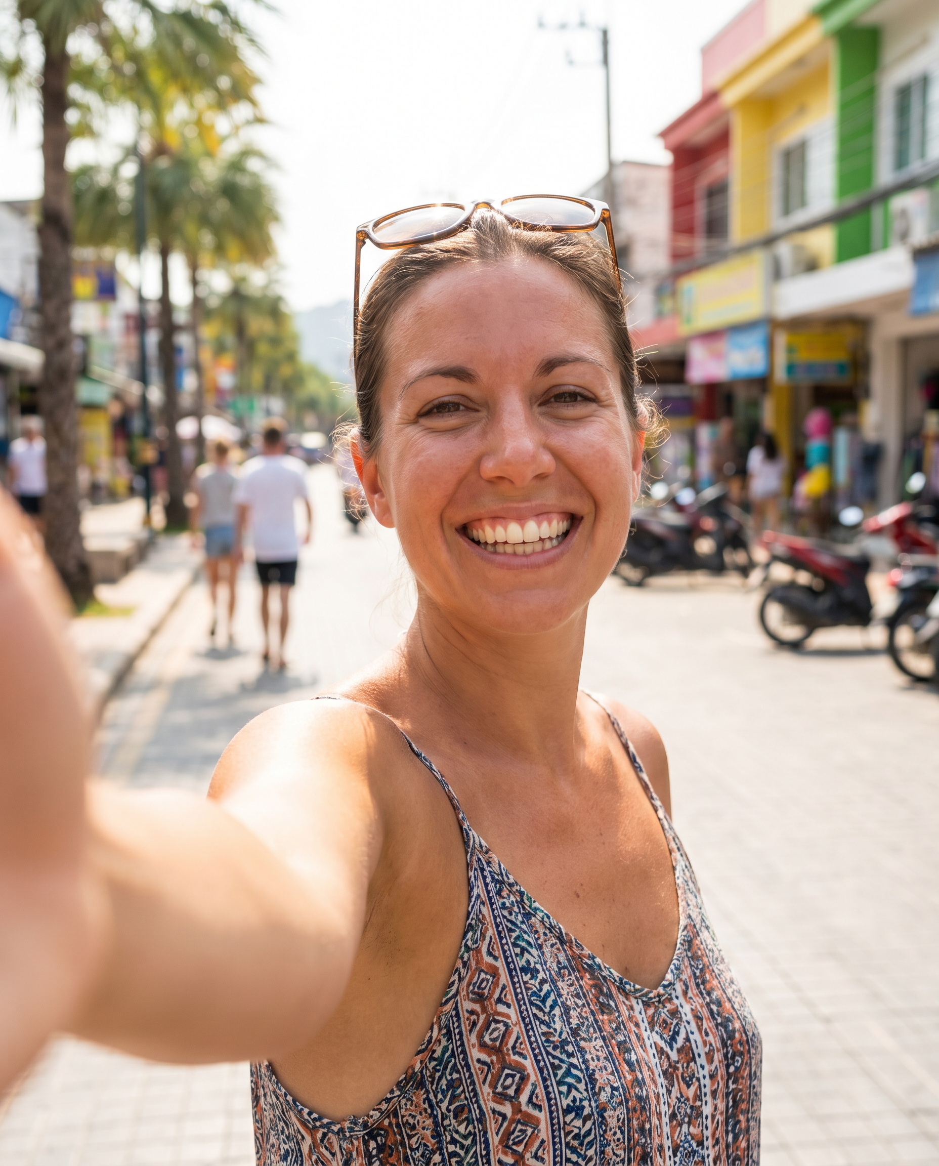 UGC creator selfie in Phuket