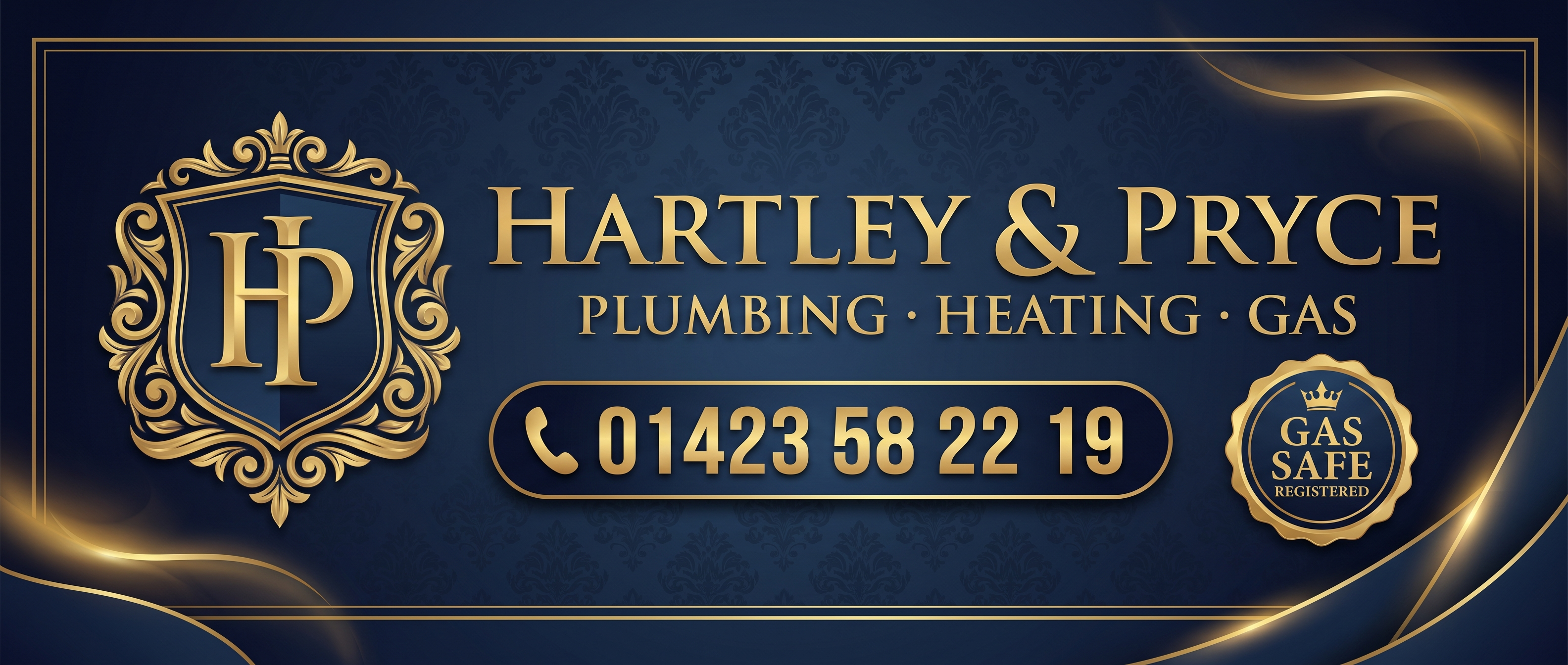 Hartley & Pryce van banner design