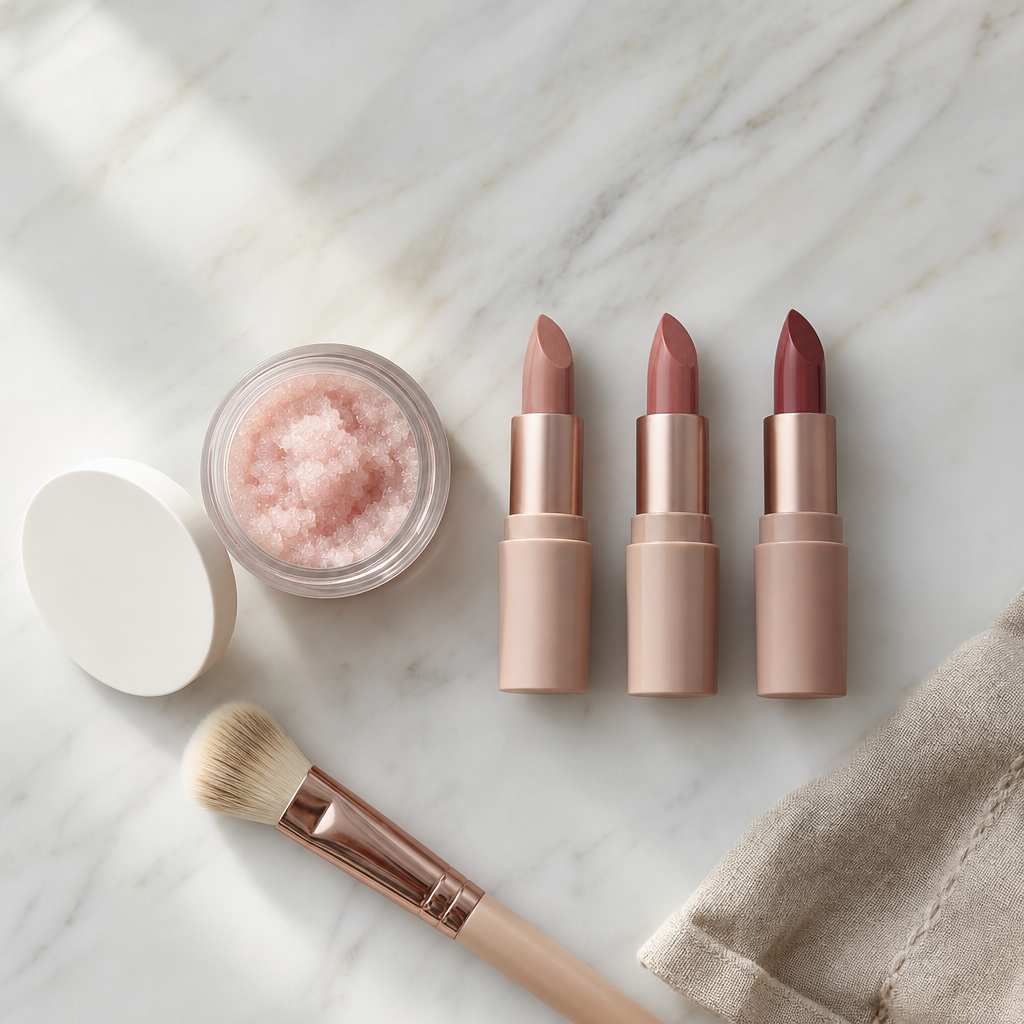 Vor dem Lippenstift