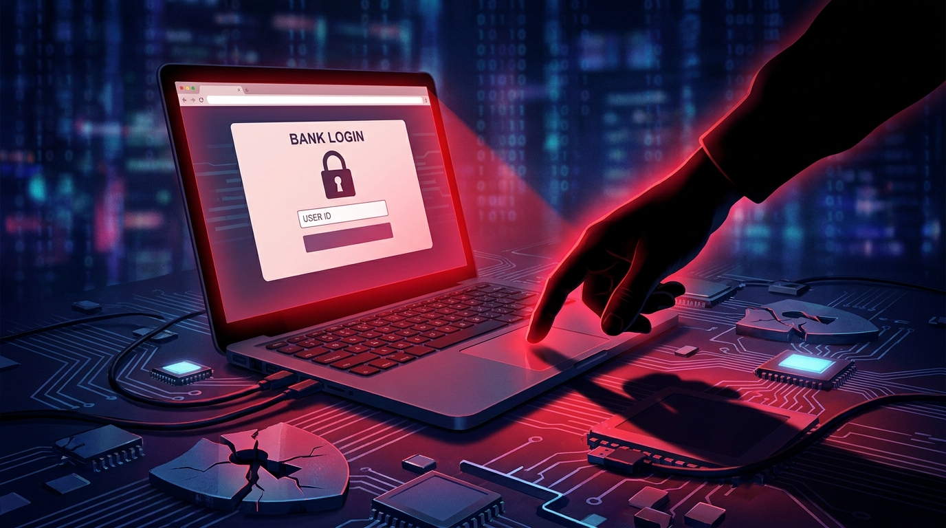 phishing giả mạo trang web ngân hàng