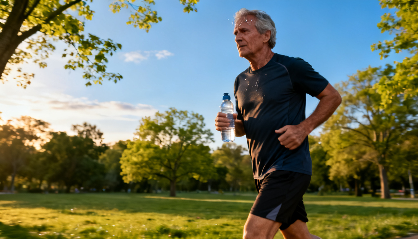 homme 58 ans santé métabolique rénale eau hydrogénée