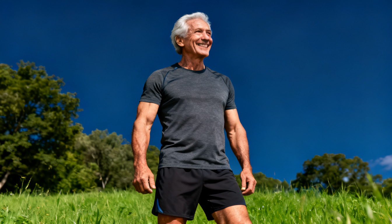 homme 52 ans performance cognitive travail bureau eau hydrogénée