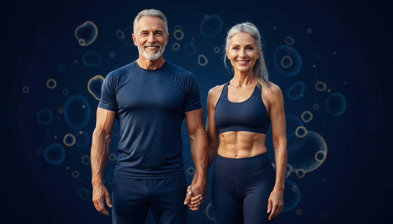 couple 55 ans vélo cyclisme loisir nature eau hydrogénée