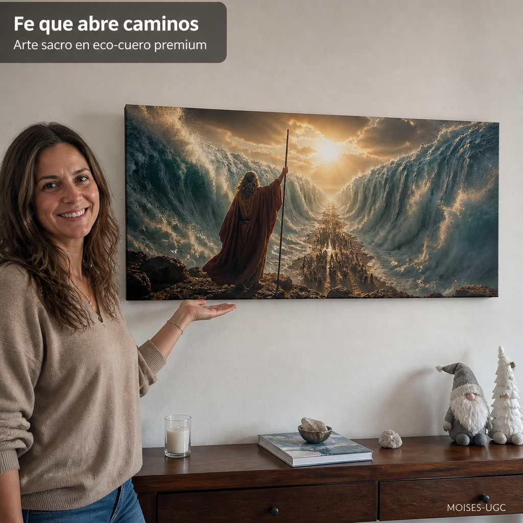 Moisés y el Mar Rojo en el hogar
