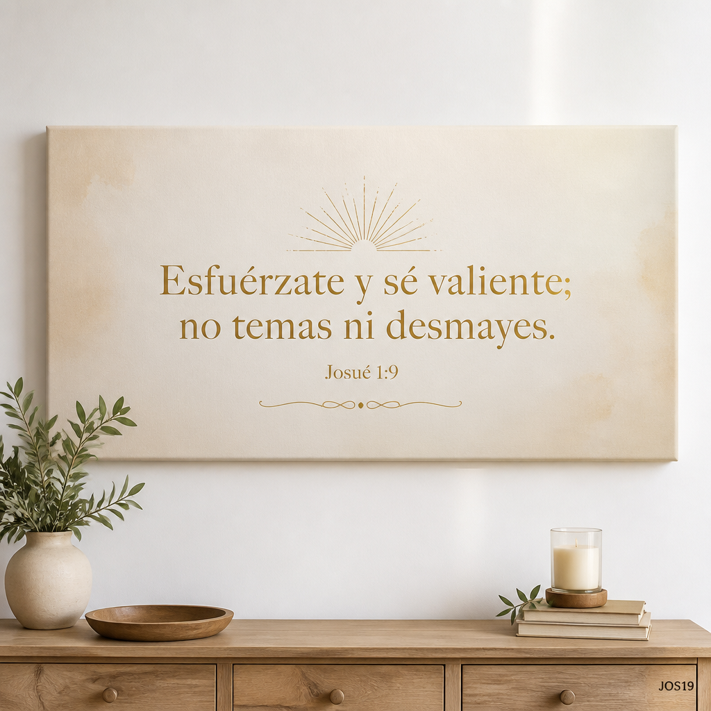 Esfuérzate y Sé Valiente