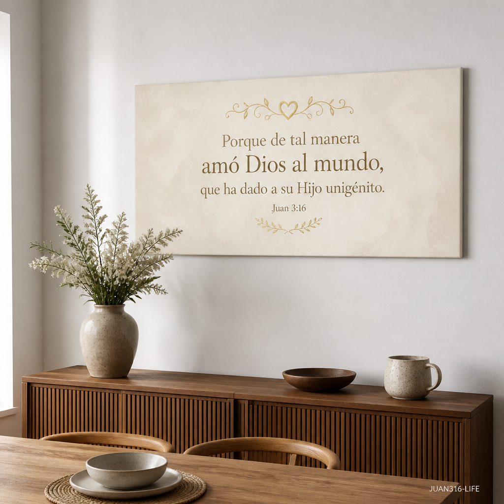 Porque Tanto Amó Dios ambiente