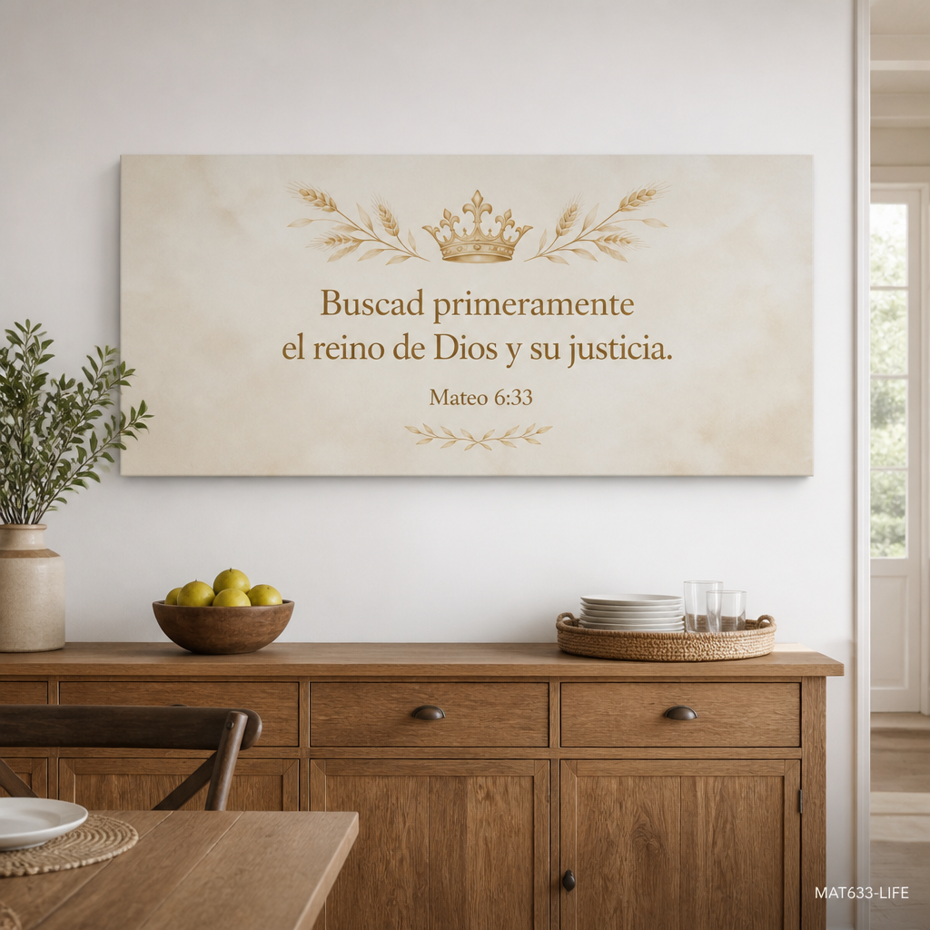 Buscad Primeramente el Reino ambiente