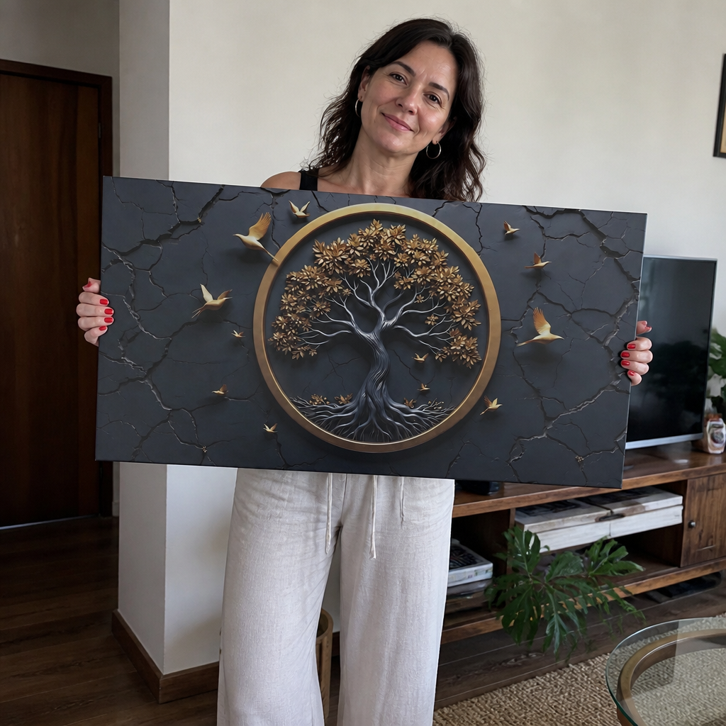 Cuadro Mural Arbol de la Vida cliente