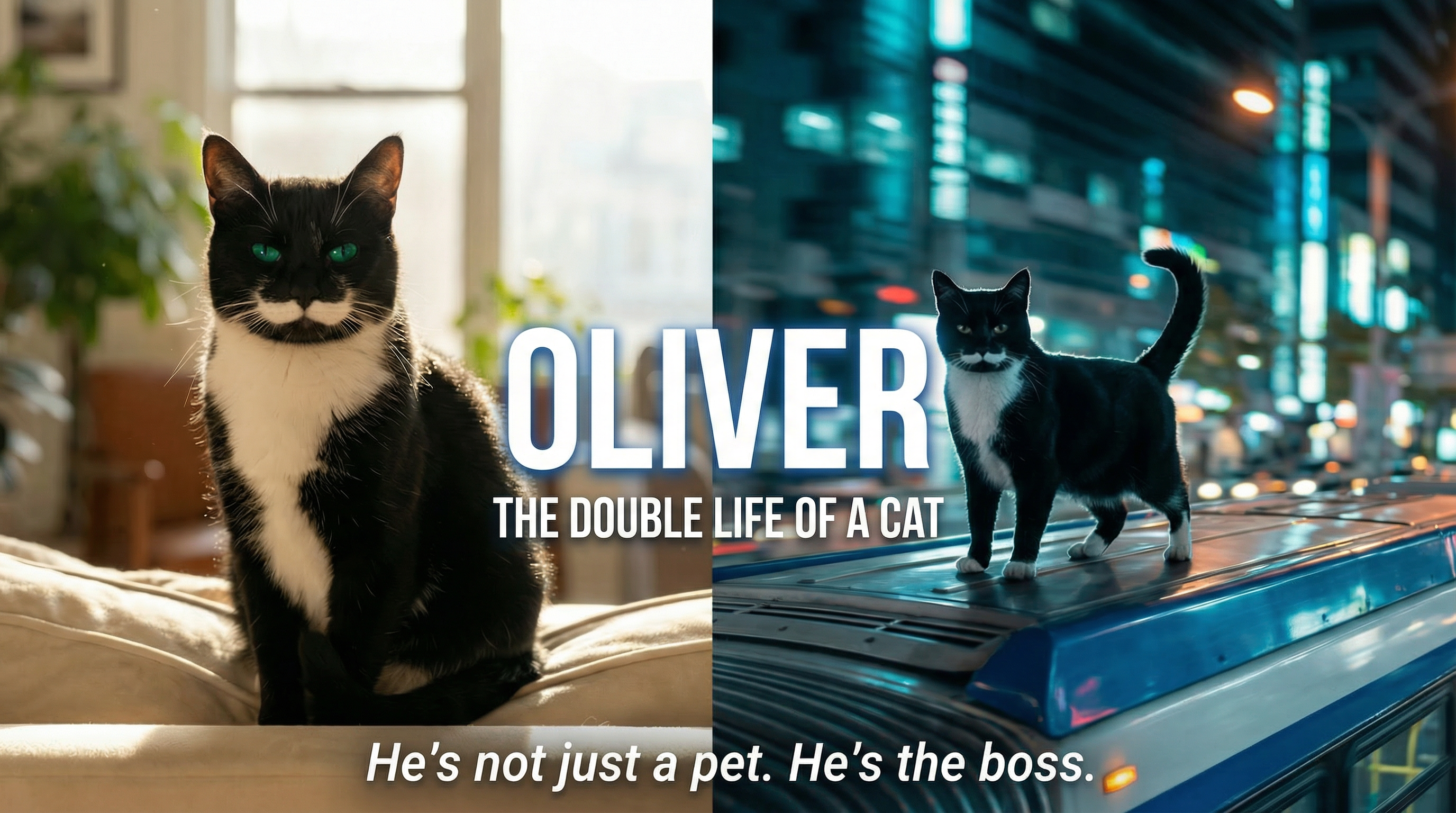 AGENT OLIVER: THE DOUBLE LIFE by @basquiat_tea_ai | Make Your Action Scene