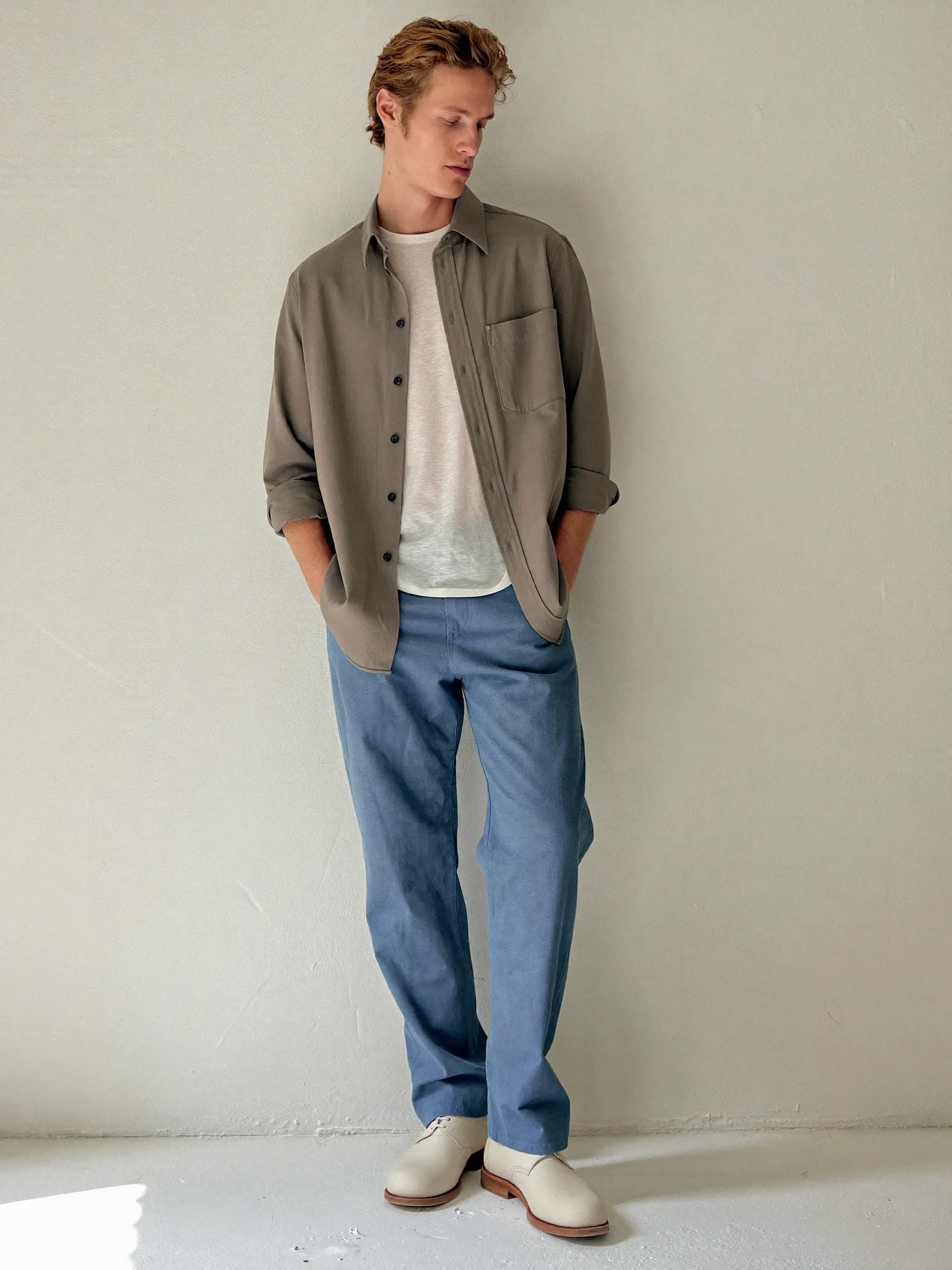 패션 포즈: Standing · Three Quarter · Both In Pockets · Straight Even