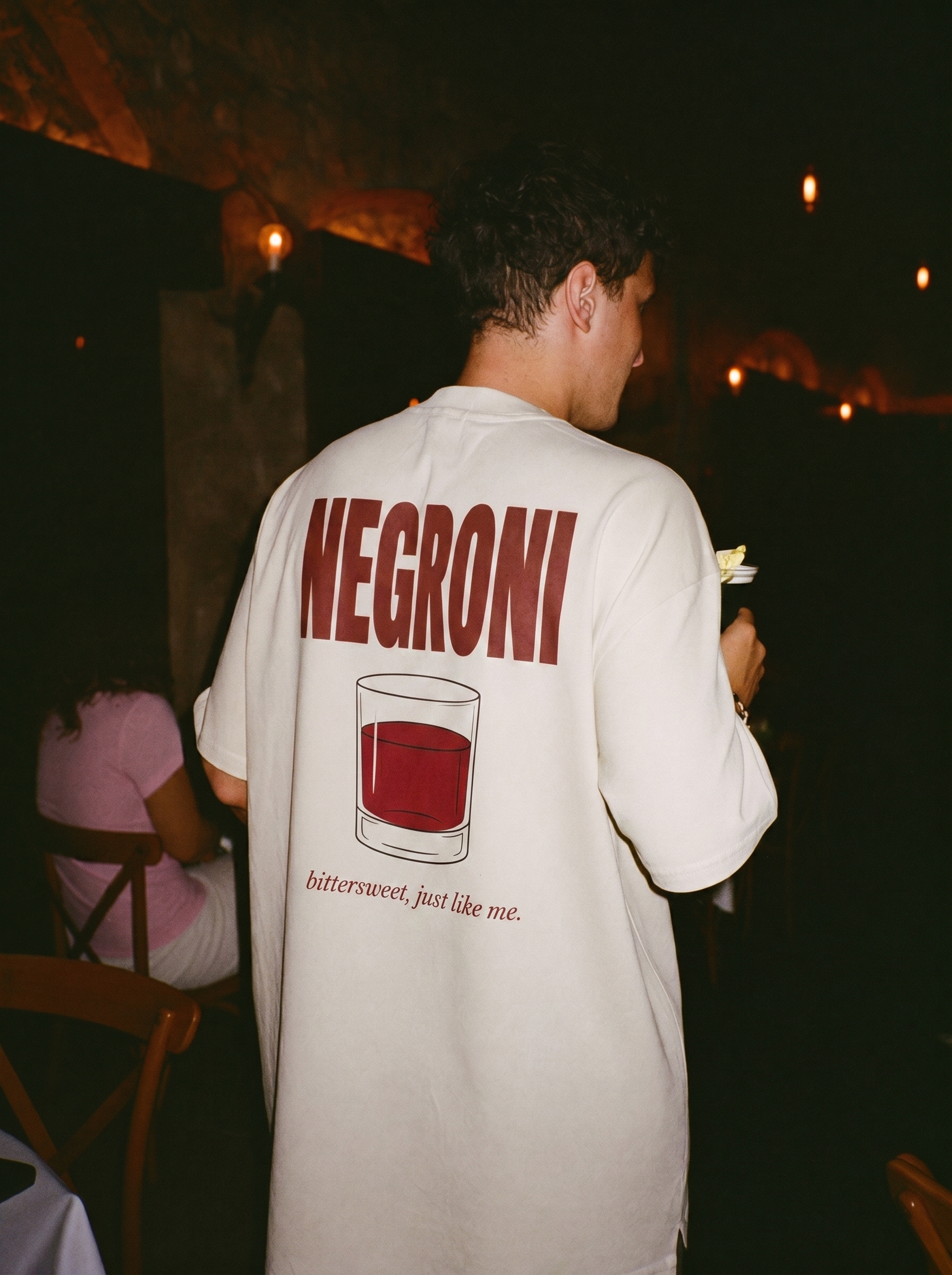 Negroni tee in Florence
