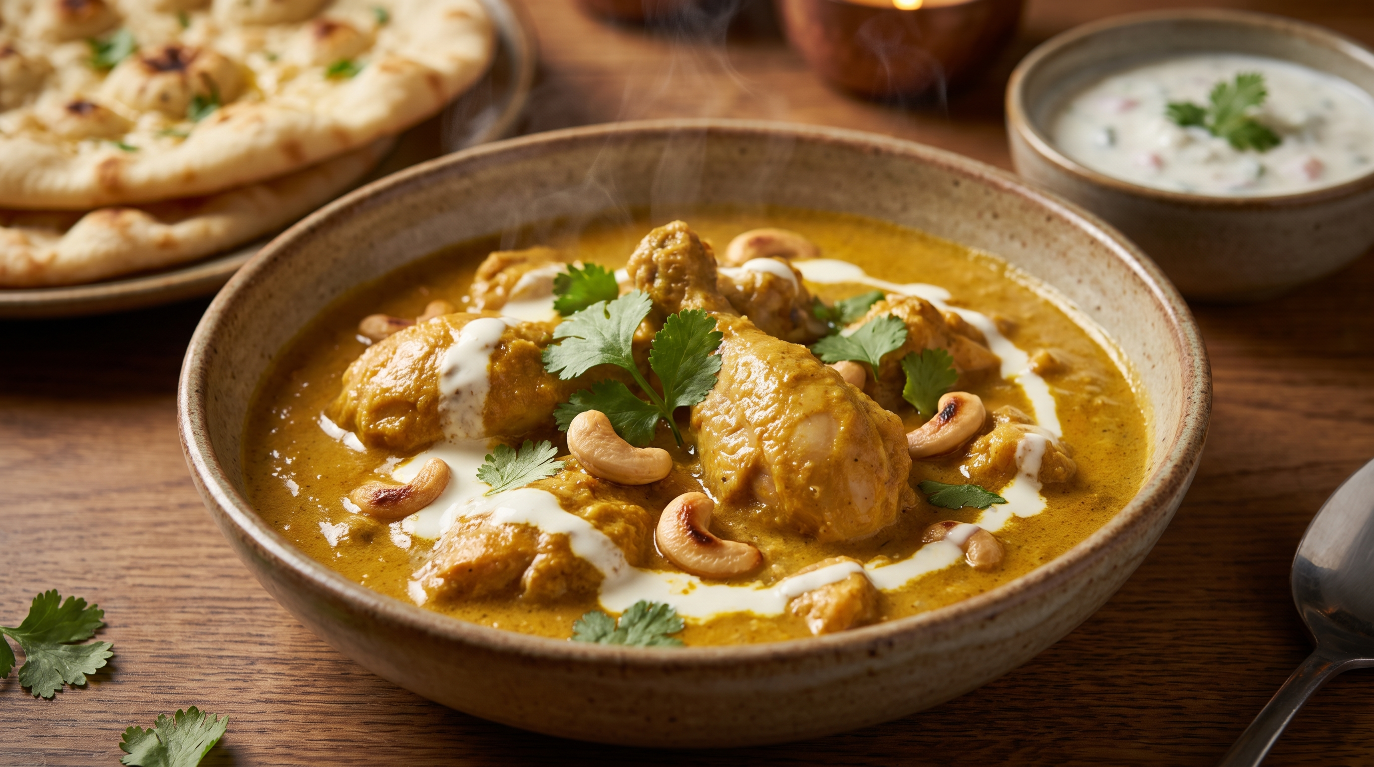 Halal chicken korma at Blessed Kitchen Scarborough