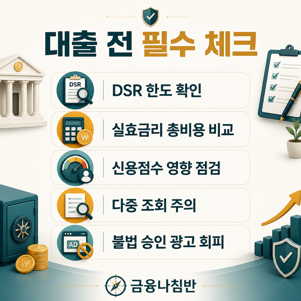 저축은행 대출 전 필수 체크 포인트