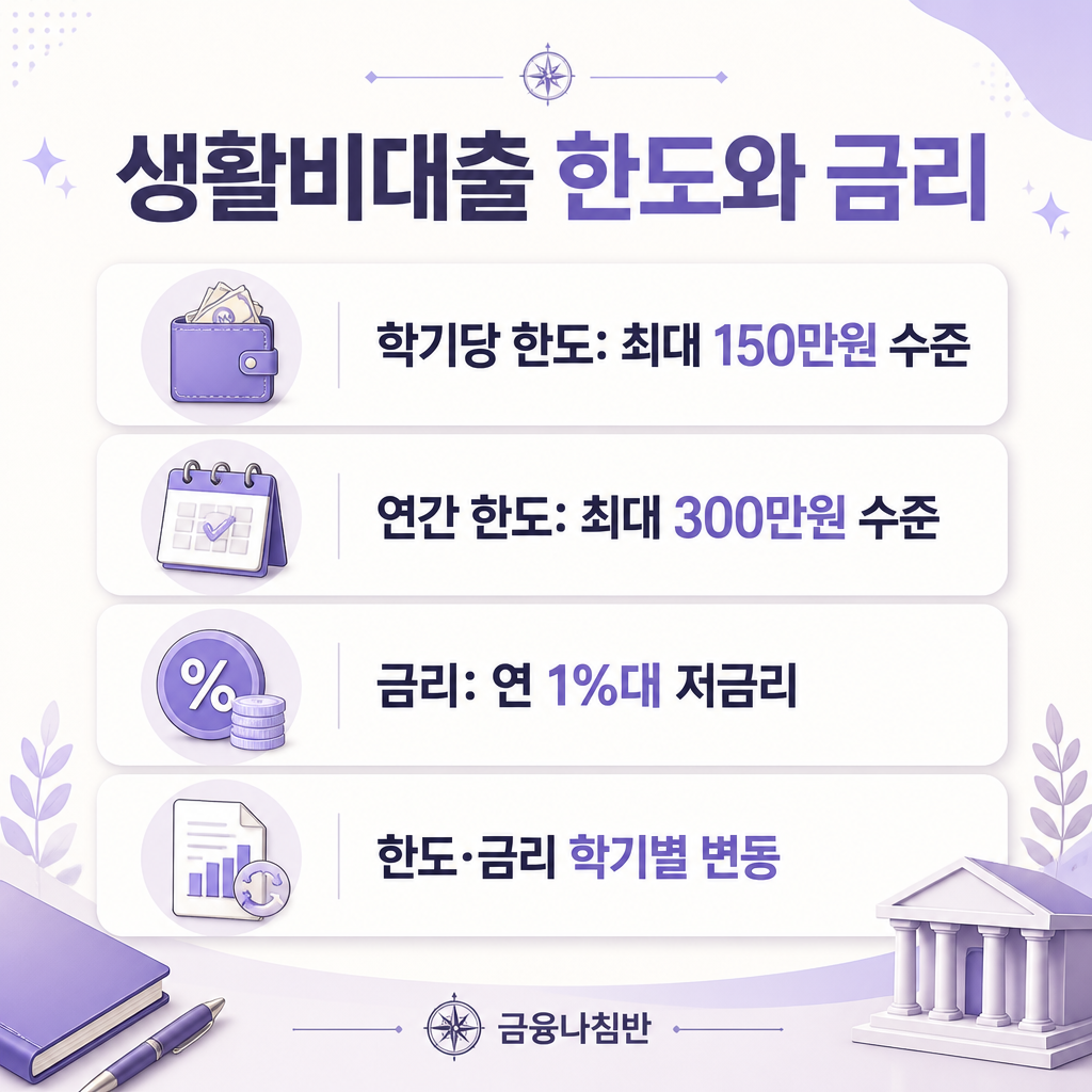 생활비대출 한도와 금리
