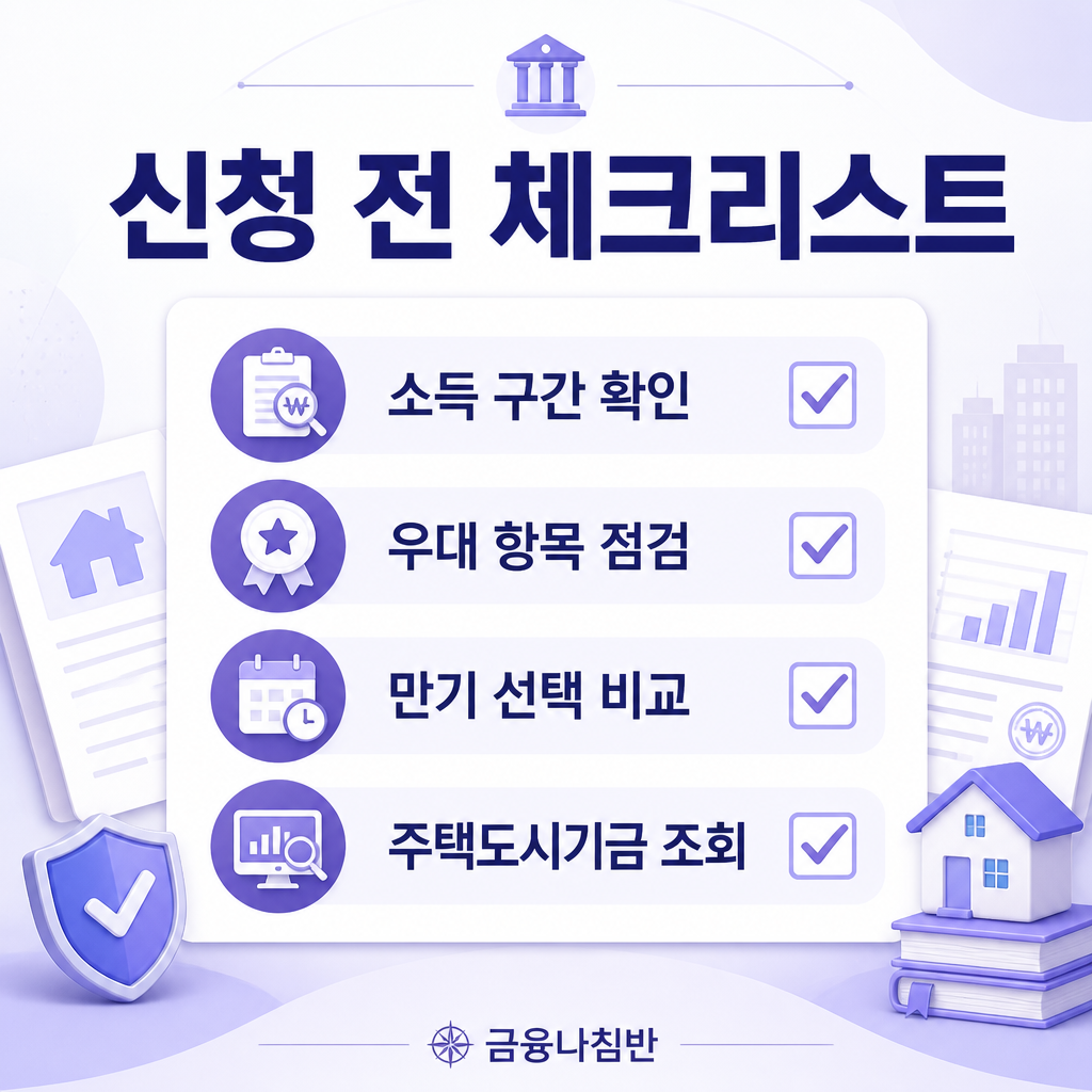 디딤돌대출 금리 신청 전 체크리스트