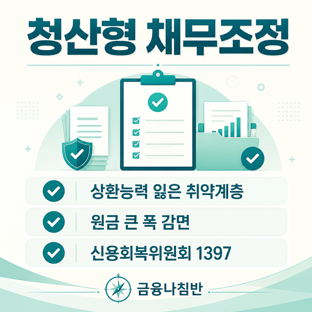 취약계층 청산형 채무조정