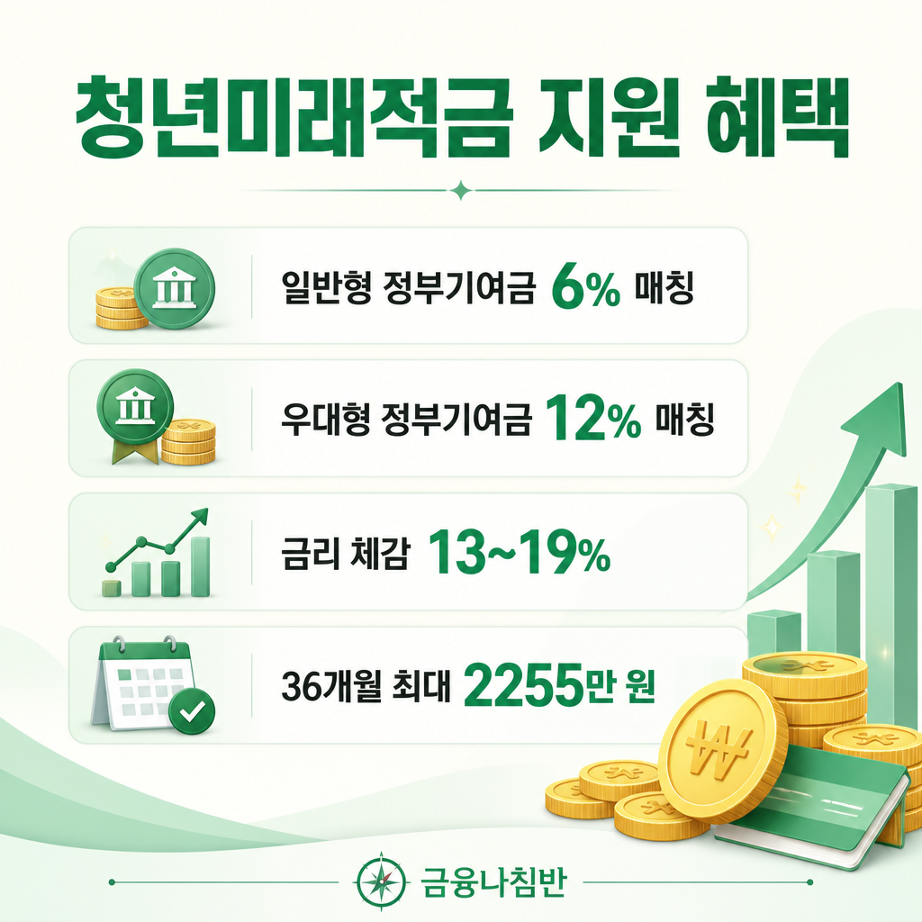 청년미래적금 지원 유형 및 혜택