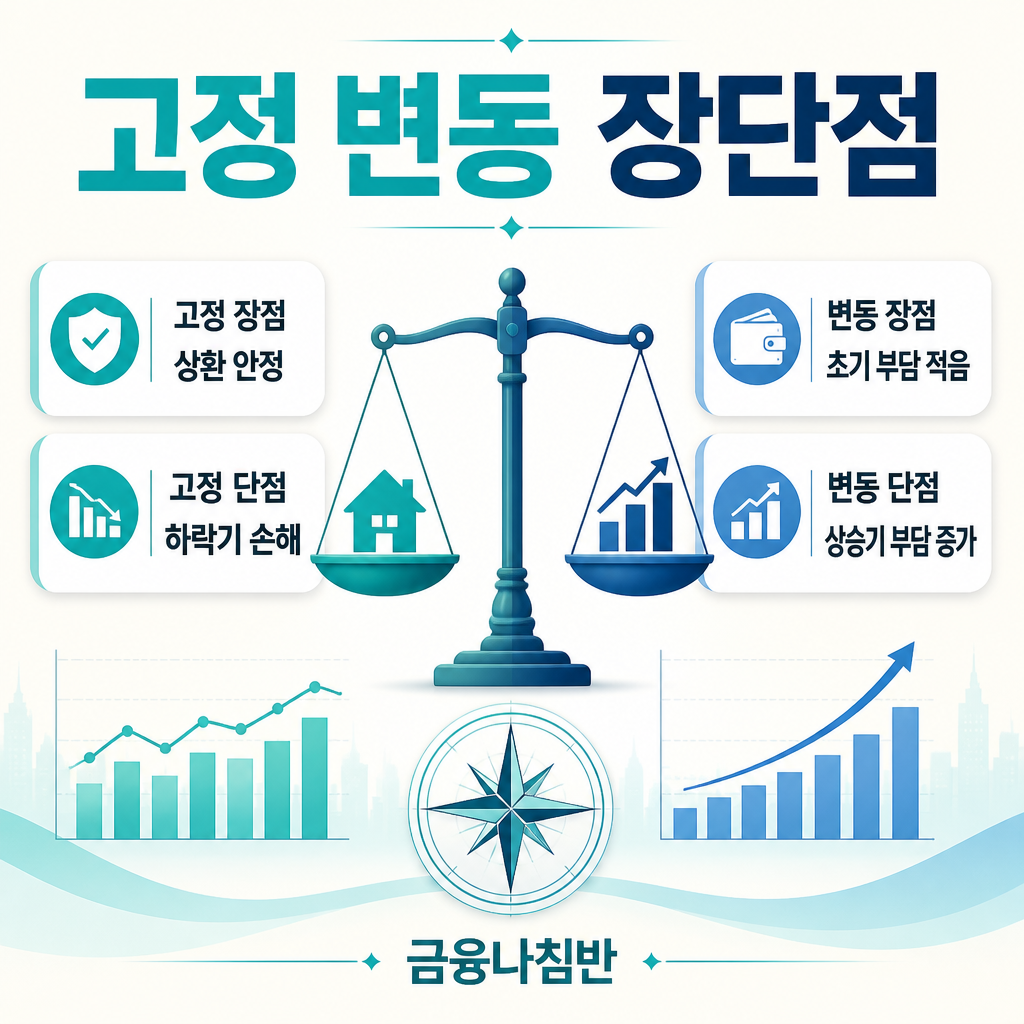 고정금리 변동금리 장단점