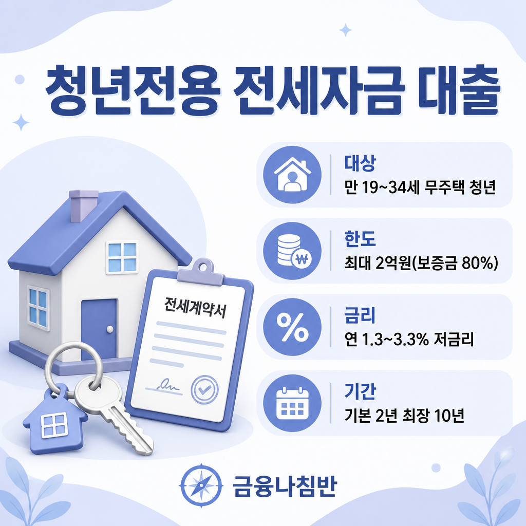 청년전용 버팀목전세대출 조건