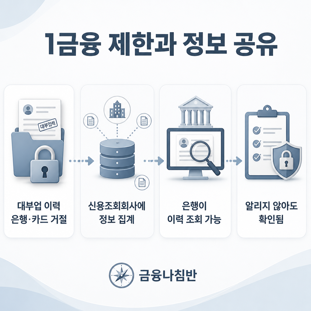 대부업 1금융 제한과 정보 공유