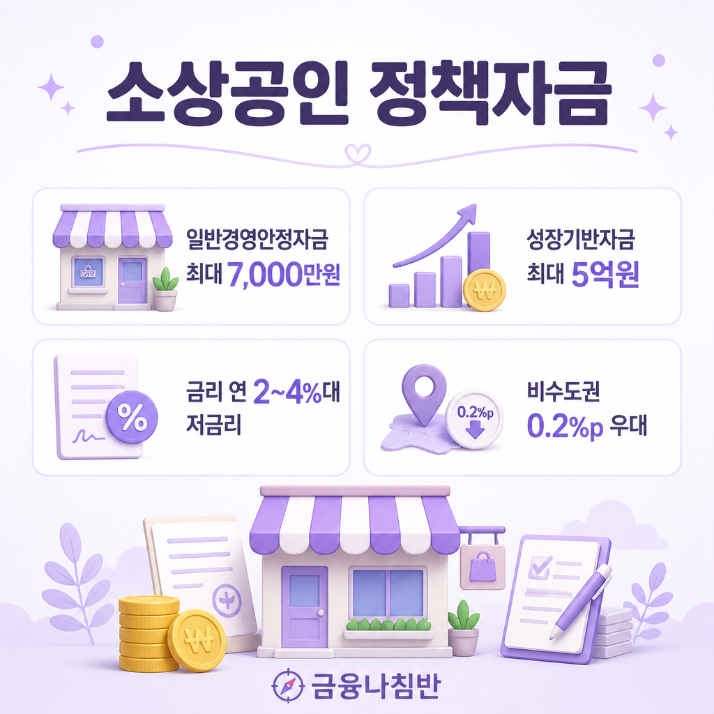 소상공인 정책자금 종류