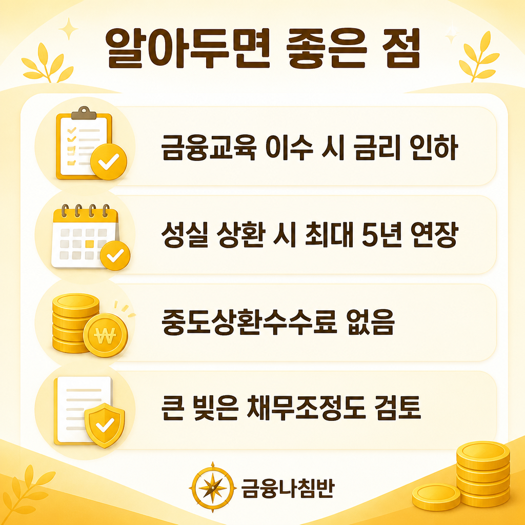 긴급생계비대출 알아두면 좋은 점