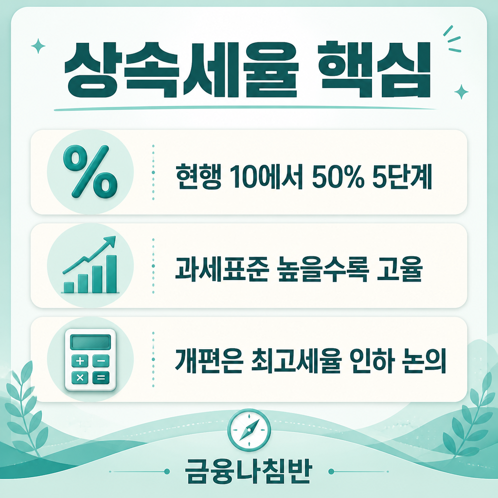 상속세율 핵심