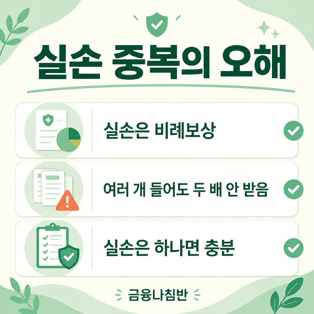 어린이보험 실손 중복의 오해