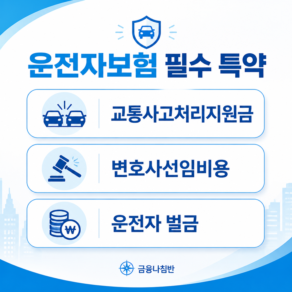 운전자보험 필수 특약