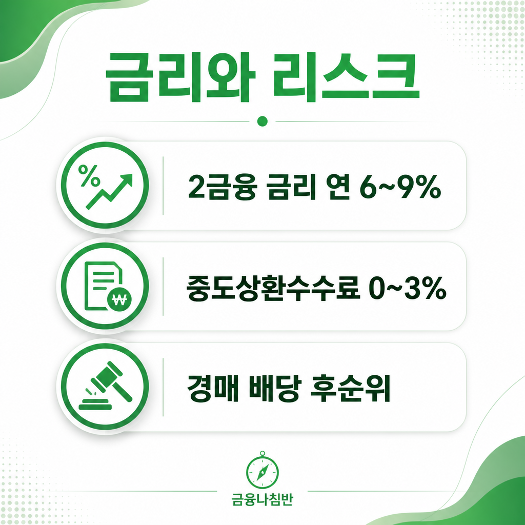 후순위 담보대출 리스크