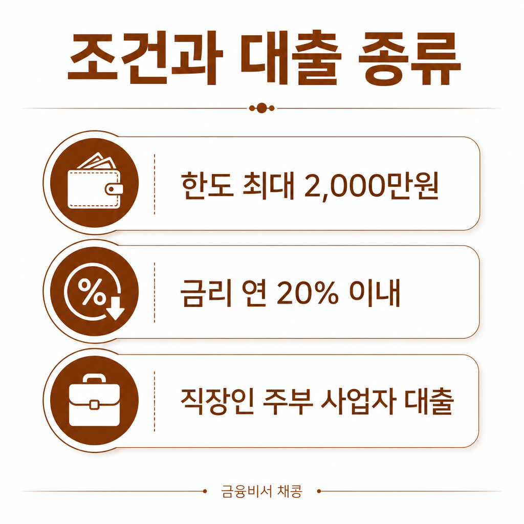 태강 대부 조건