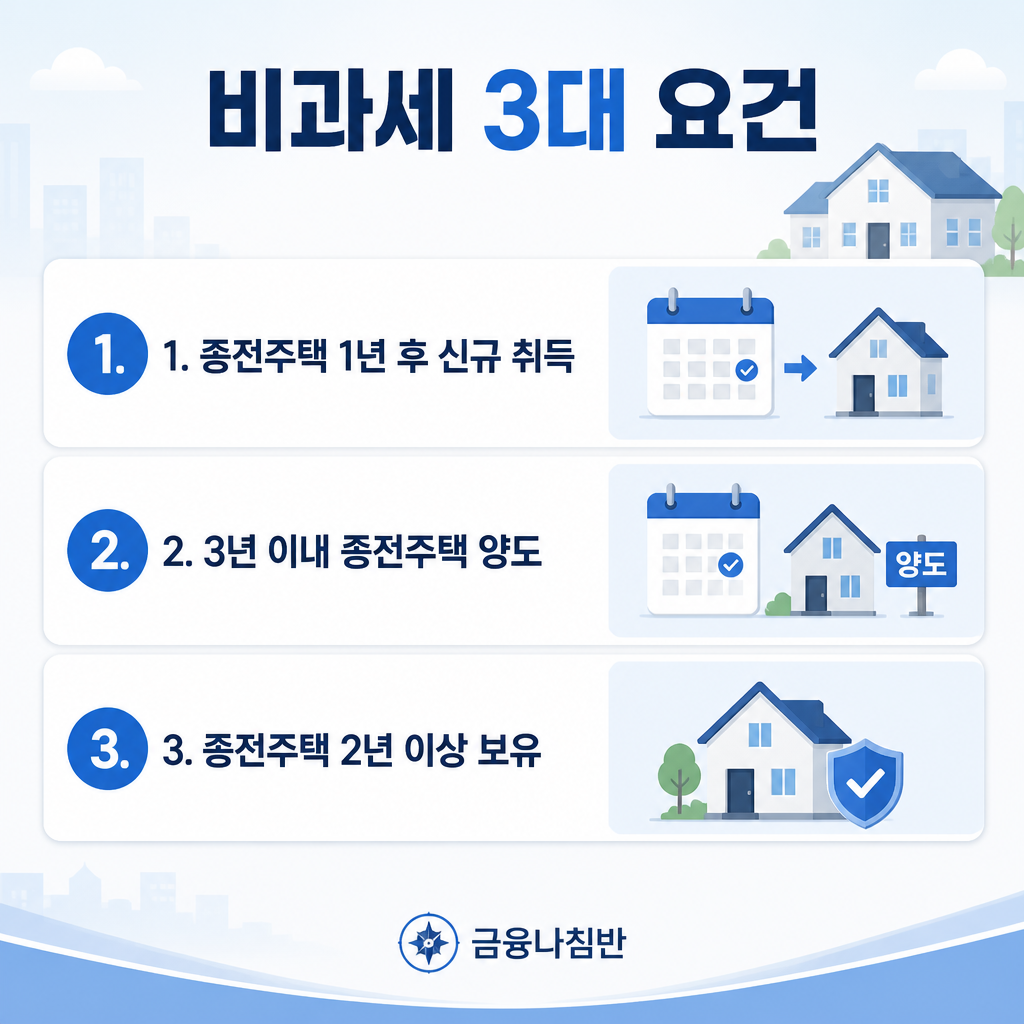 비과세 3대 요건