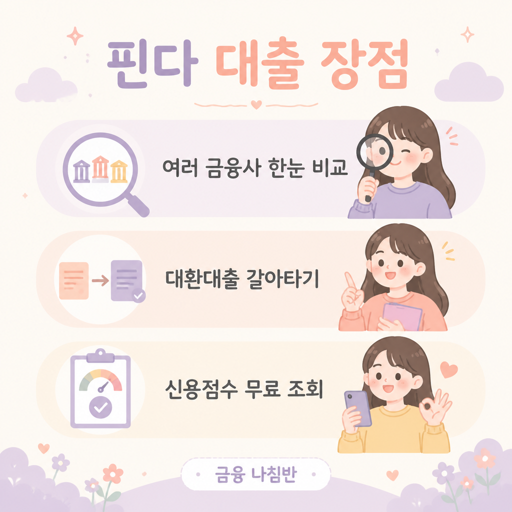 핀다 대출 장점