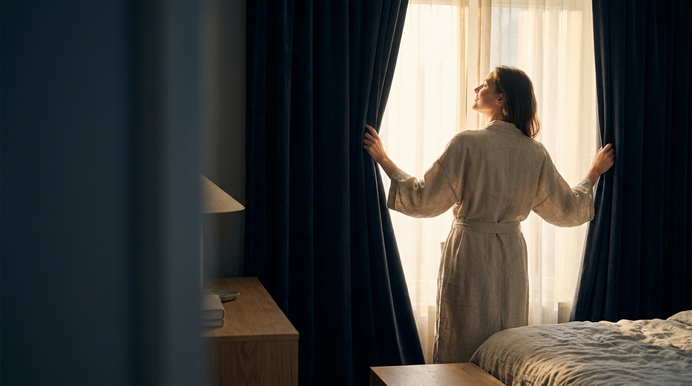 Opening the curtains again