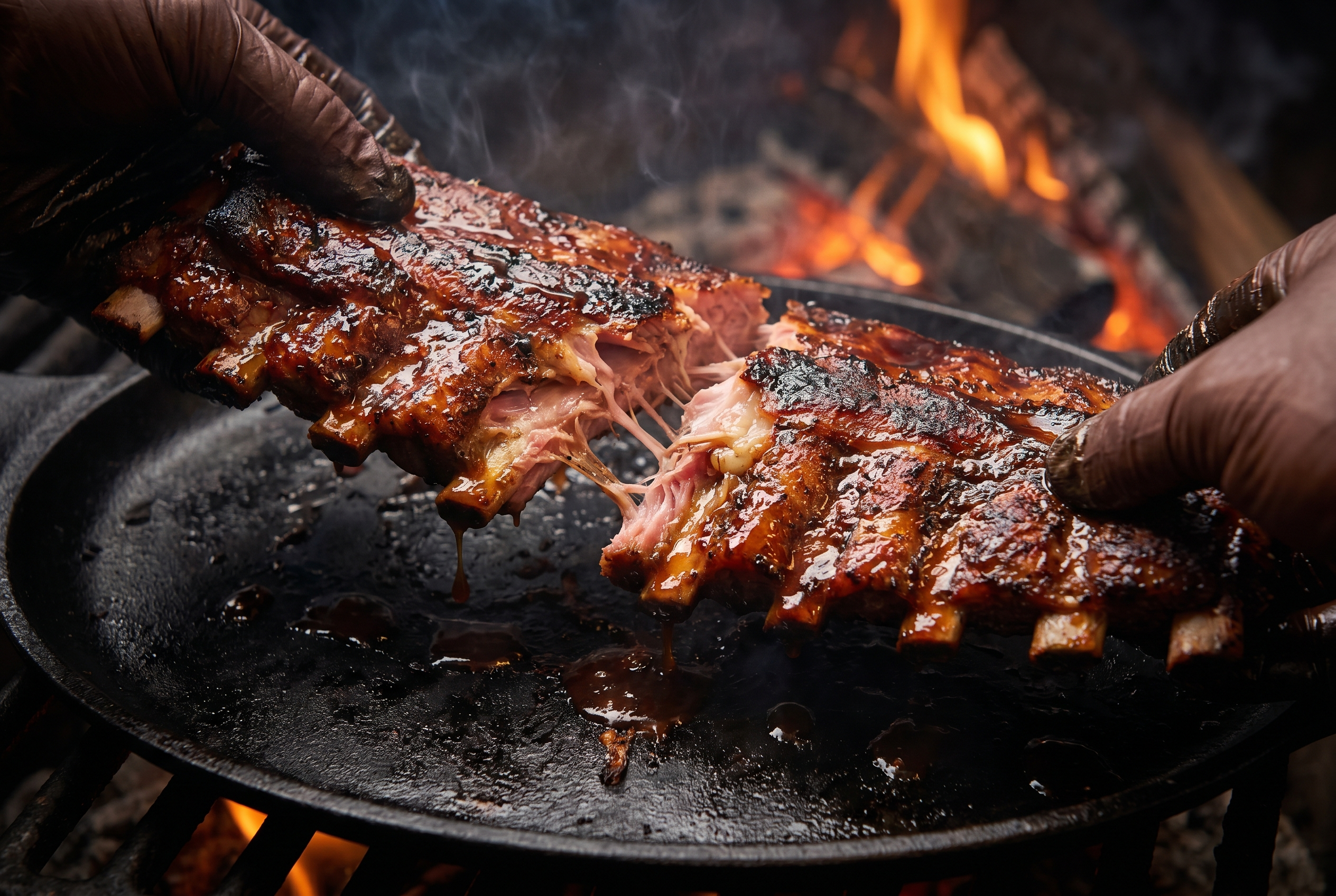 Ribs van het bot