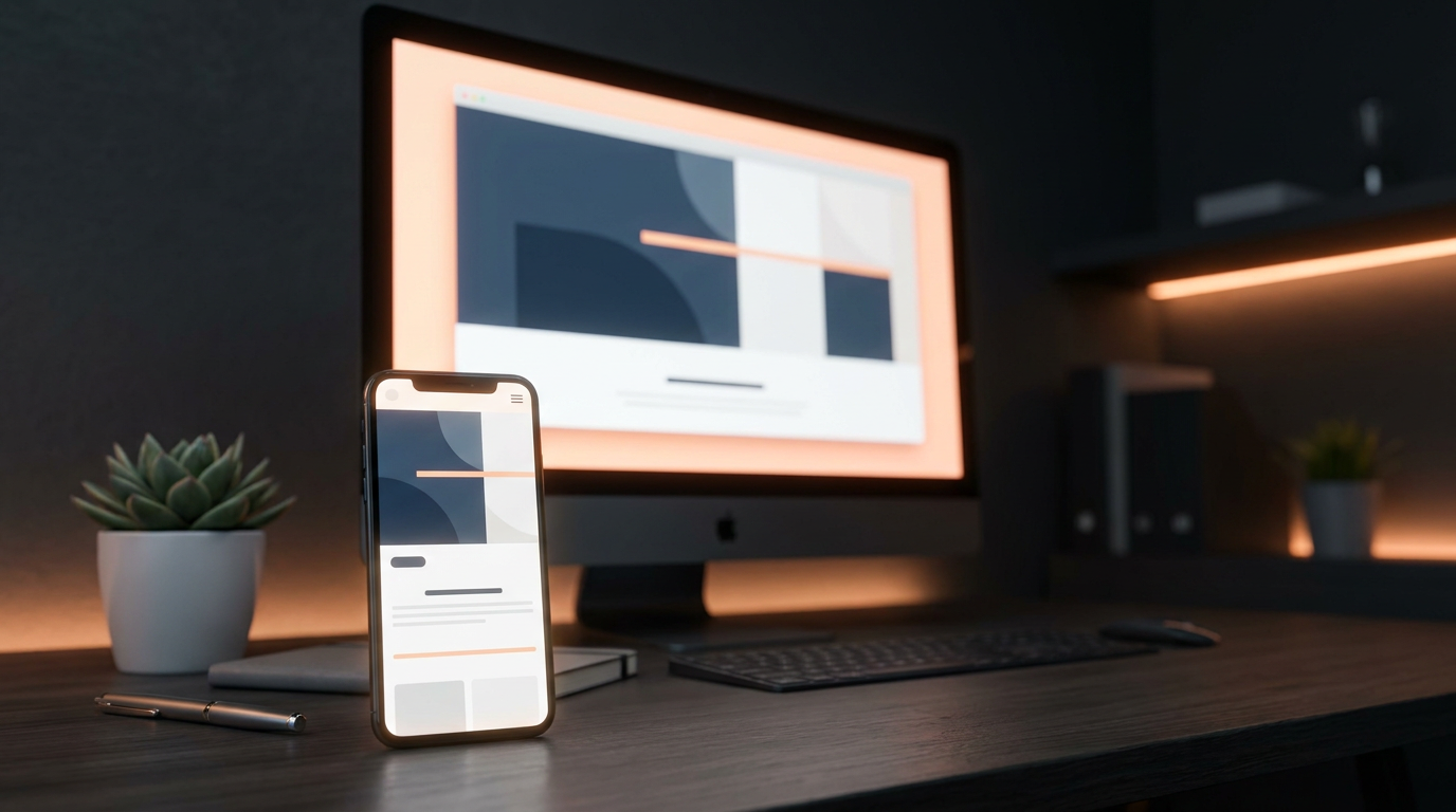 Mobile First Design – Smartphone und Desktop Vergleich