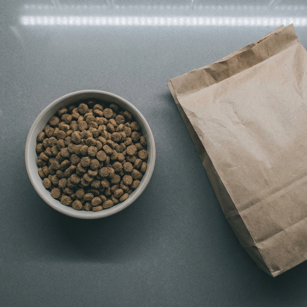 Bowl of processed