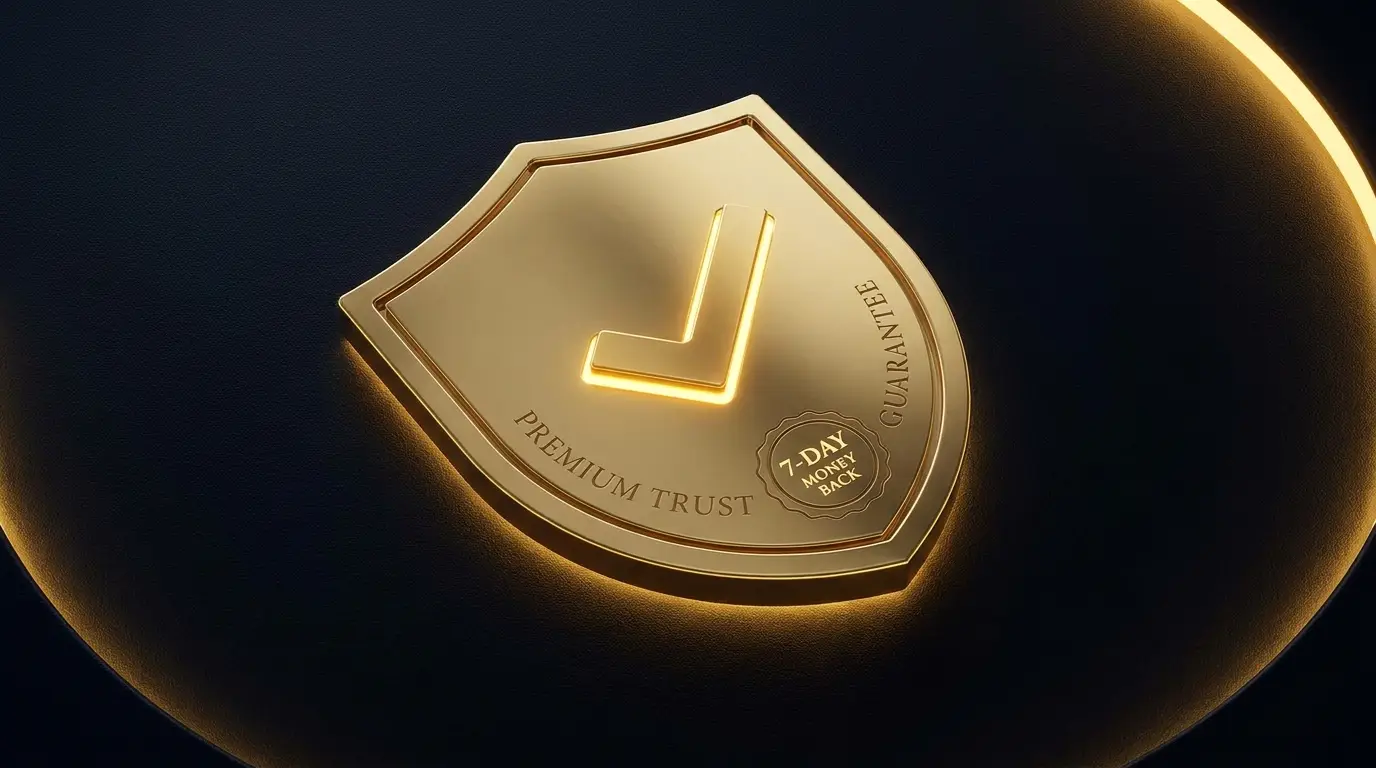 7-day money back guarantee