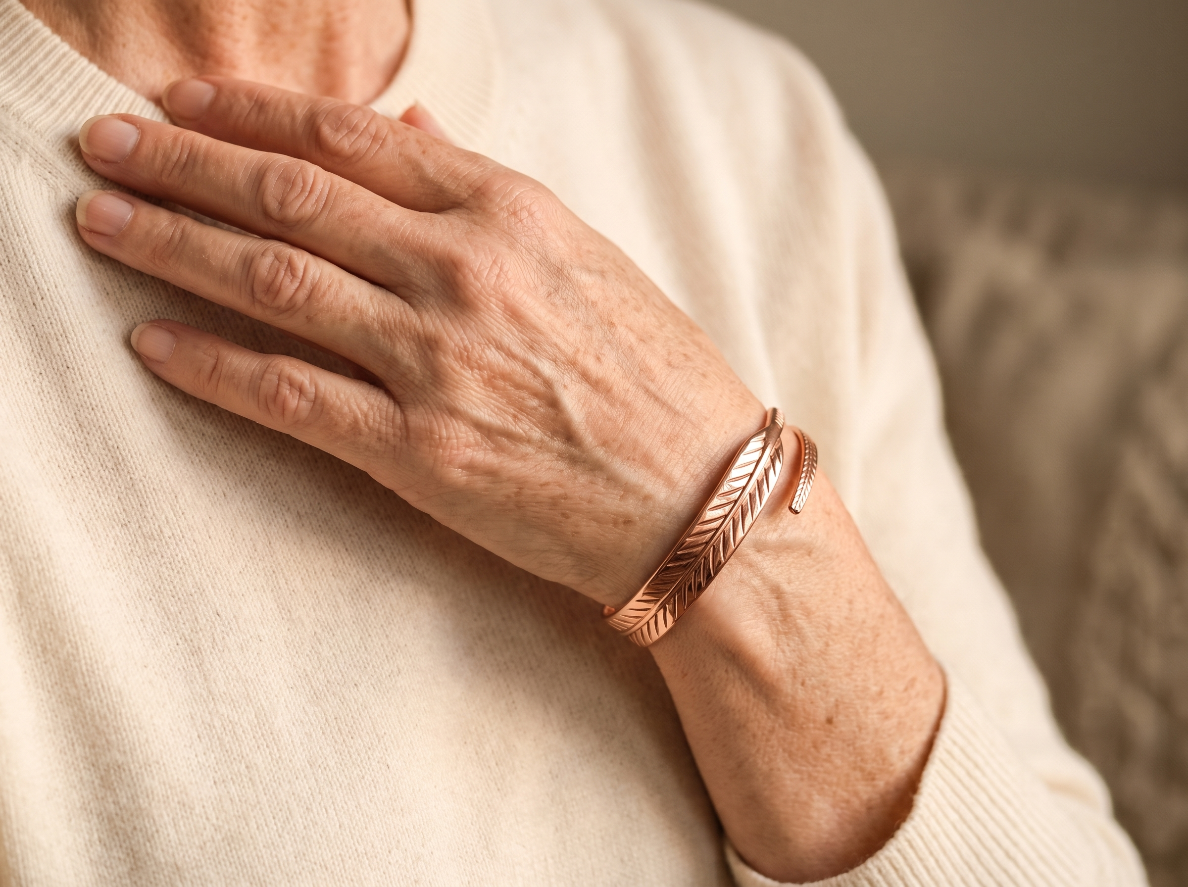 Vera's Root copper bracelet