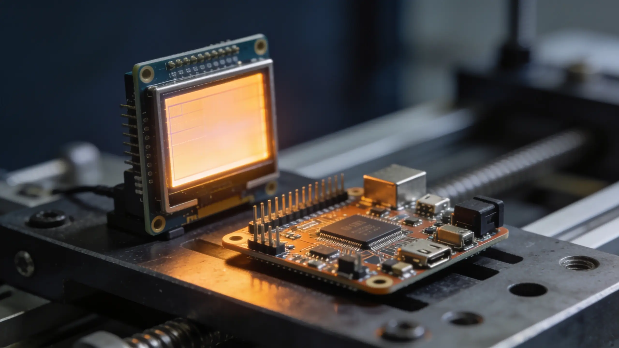 Single-board computer and industrial LCD module