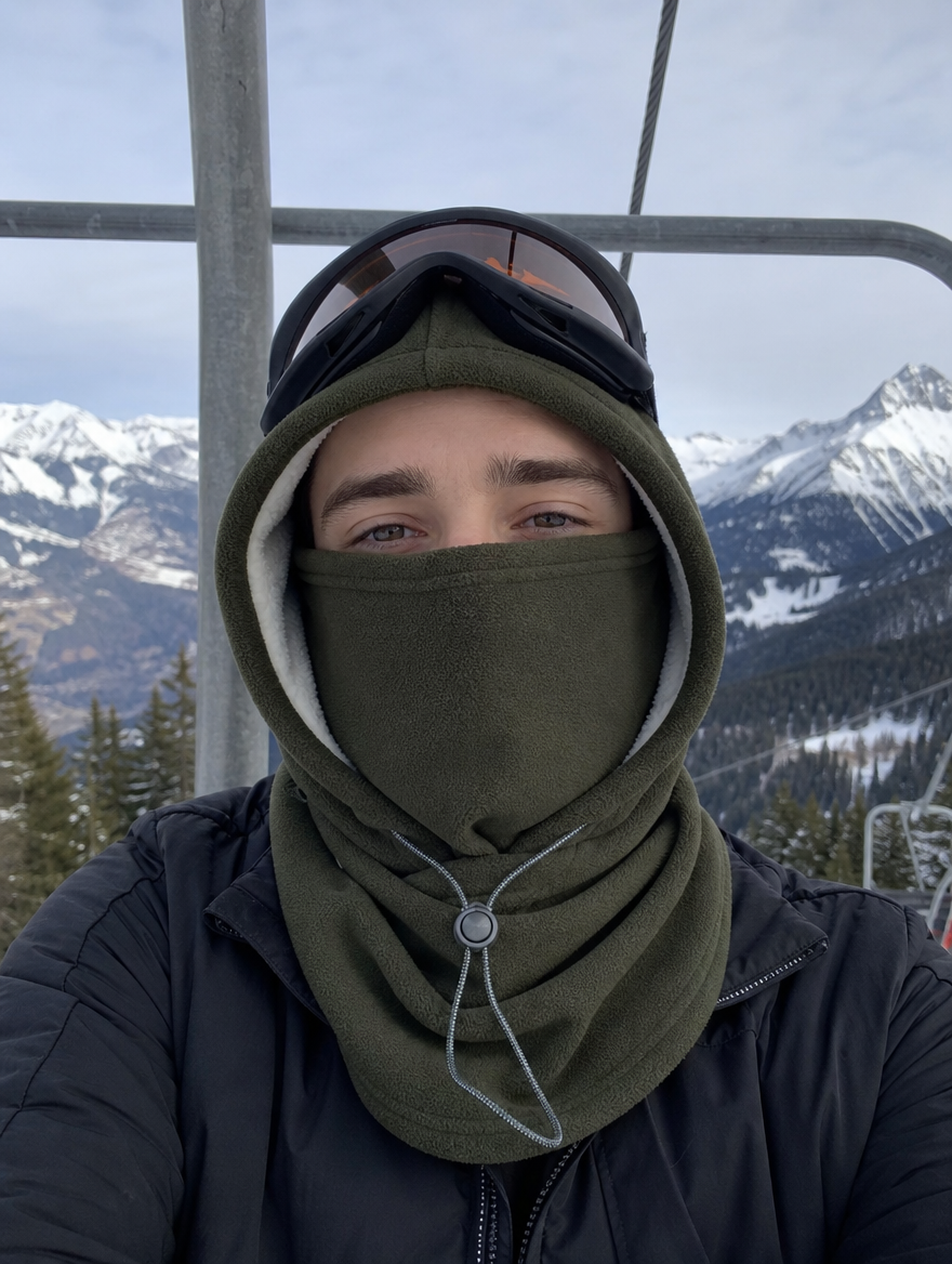 SolVault™ WindGuard 2-in-1 Balaclava & Hat