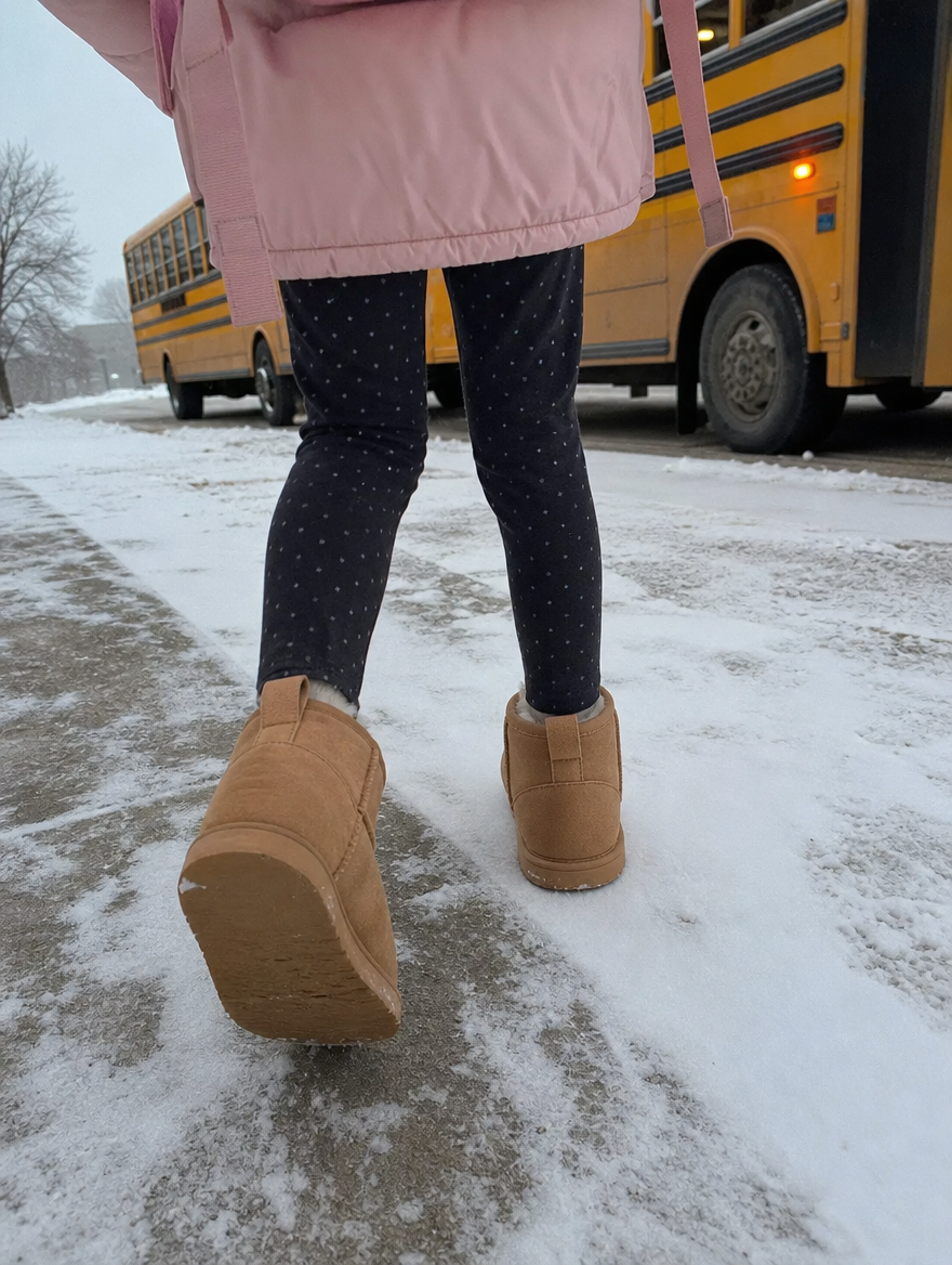 SolVault™ SnowPup Girls' Waterproof Winter Boots