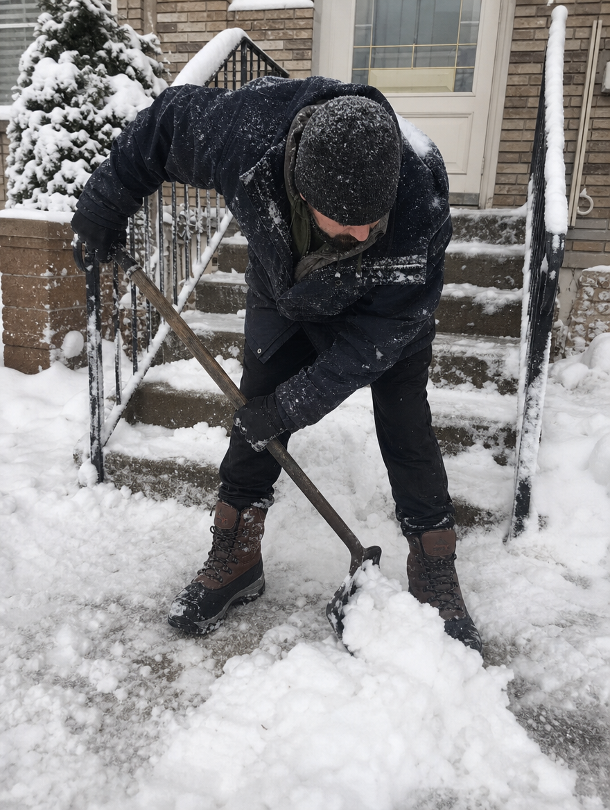 SolVault™ IceTrek Men's Waterproof Snow Boots